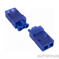 Click Essentials Connector 3 Pole Flow Complete Fast-Fit CT105M & CT105F c/w Loop 20A 250V