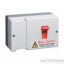 Click DB700 80A Fused Main Switch (80A HRC Fuse Fitted)