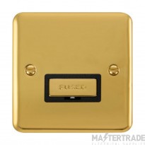 Click Deco Plus DPBR750BK 13A FCU Polished Brass