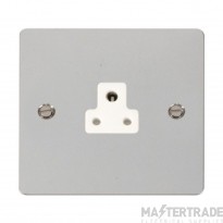 Click Define FPCH039WH 2A Round Pin Socket Outlet Chrome