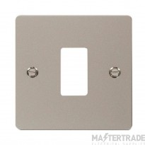 Click Define FPPN20401 1 Gang GridPro Frontplate Pearl Nickel