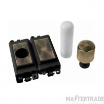 Click GridPro GM150BKAB 2 Module Dimmer Mounting Kit
