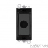 Click GridPro Socket Flex Outlet Module Black Insert 20A Nickel