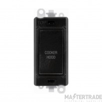 Click GridPro Switch DP Module Black Insert Printed Cooker Hood 20AX
