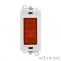 Click GridPro Indicator Amber Module 240V White