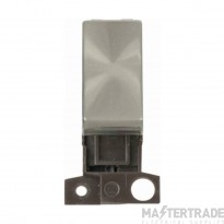 Click Minigrid Switch 2 Way Module 10A Brushed Stainless