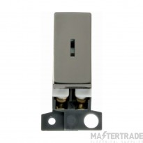 Click Minigrid Switch Ingot 2 Way Key Module 10A Black Nickel