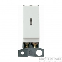 Click Minigrid Switch 2 Way Key Module 10A White