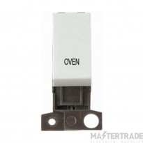 Click Minigrid Switch DP Resistive Module Oven 10AX 13A White