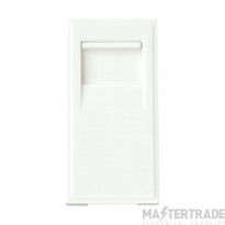 Click New Media Socket Telephone Master Polar White
