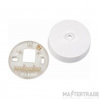 Click Essentials Ceiling Rose Clear Base White