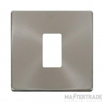 Definity SCP20401BS 1 Gang GridPro Frontplate