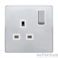 Definity SFCH535PW 13A 1 Gang DP Switched Socket Outlet