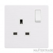 Definity SFPW035PW 13A 1 Gang DP Switched Socket Outlet