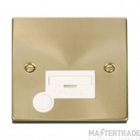Click Deco VPSB050WH 13A FCU With Optional Flex Outlet Satin Brass