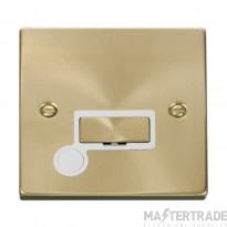 Click Deco VPSB550WH 13A FCU With Optional Flex Outlet Satin Brass