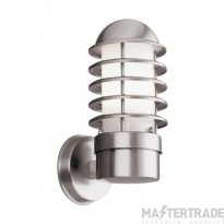 Searchlight Maple Stainless Steel Outdoor Wall Light | IP44