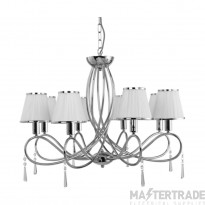Searchlight Simplicity Multi Arm Ceiling Light Polished Chrome