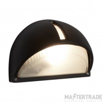 Searchlight Black Domed Outside Wall Light