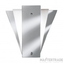 Searchlight Art Deco Wall Light with mirrored Glass
