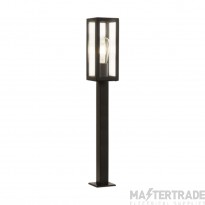 Searchlight Box One Light Large Garden Post In Die Cast Aluminium Height: 900mm