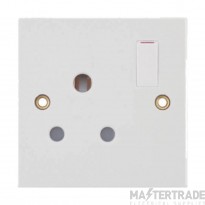 Selectric Socket 3 Pin Round 5A White