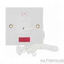Selectric Ceiling Switch 1 Way DP & Neon 45A White