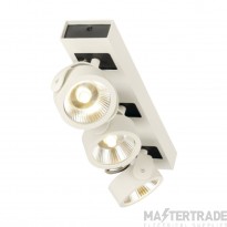 SLV Big White Spotlight KALU Triple LED 3000K 60Deg CRI90 IP20 47W 3000lm 220-240V 43x8.9x16cm Aluminium