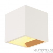 SLV Big White Wall Light PLASTRA Cube G9 QT14 IP20 42W 220-240V 11.5x11.5x11.5cm