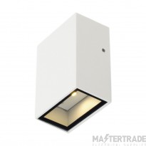 SLV Wall Light QUAD Square LED 3000K 90Deg CRI90 IP44 4.6W 100lm 200-240V 6.4x8.7x4.2cm Aluminium