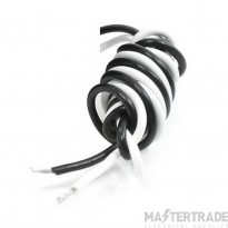 3x1m Current Transformer Cable White/Black