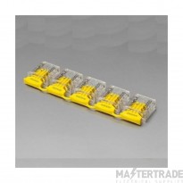 Yellow Anchor Meter Seals c/w Twisted Galvanised Sealing Wire Pack=100