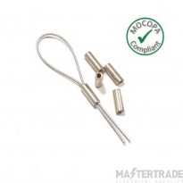 12mm Copper Ferrule Meter Seals c/w High Strength Wire Pack=100