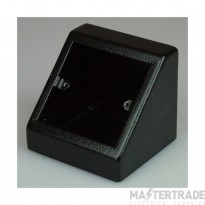 Tass PB001B Single Pedestal Box Black 93x82x82mm