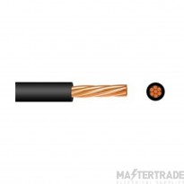 Single Core Low Smoke Zero Halogen Conduit Cable 1.5mmSQ 6491B Black 100M