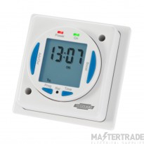 Timeguard Timeswitch 24hr/7Day Compact General Purpose c/w Voltage Free Contacts 92x92x59mm