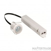 Timeguard Night Eye Presence Detector Mini PIR Linkable Flush 360Deg White