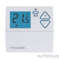 Timeguard Room Thermostat Digital c/w Night Set Back Black