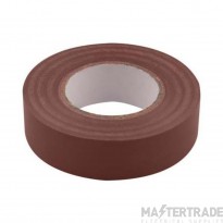 Unicrimp 19mmx33m Brown Insulation Tape PVC
