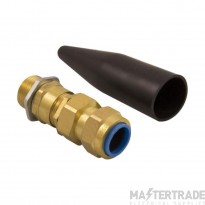 Unicrimp 20mm Brass Cable Gland Pack=2
