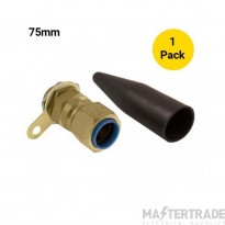 Unicrimp 75mm Brass CW Cable Gland Pack=1