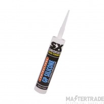 Unicrimp Adhesive Silicone White 300ml
