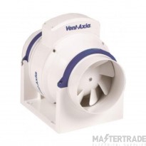 Vent Axia ACM100T 100mm 4" In-line Mixed Flow Fan with Timer