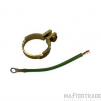 Wiska COMBI Clamp 308/ER Special Kit Pack=5 c/w Wires & Screws 20mm Brass