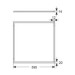 Picture of Ansell Spektrum LED Panel Frame Light 600x600 CCT OCTO 28W 