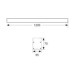 Picture of Ansell Vasco 60W CCT LED 5ft Suspended Linear IP20 Black 