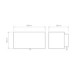 Picture of Astro Tokyo switched Indoor Wall Light in White Glass 1089002 