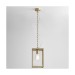Picture of Astro Homefield Pendant 240 Outdoor Pendant in Natural Brass 1095035 