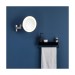 Picture of Astro Niimi Round LED Bathroom Magnifying Mirror in Matt Nickel 1163009 