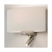 Picture of Astro Napoli Reader LED Indoor Reading Light in Matt Nickel SHADE NOT INCLUDED 1185003 